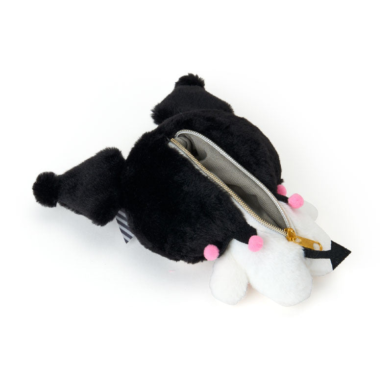 SANRIO | Kuromi Mascot Plush Pouch Keychain W15 x H16.5 x D5.5 cm (My Melody 50th Anniversary & Kuromi 20th