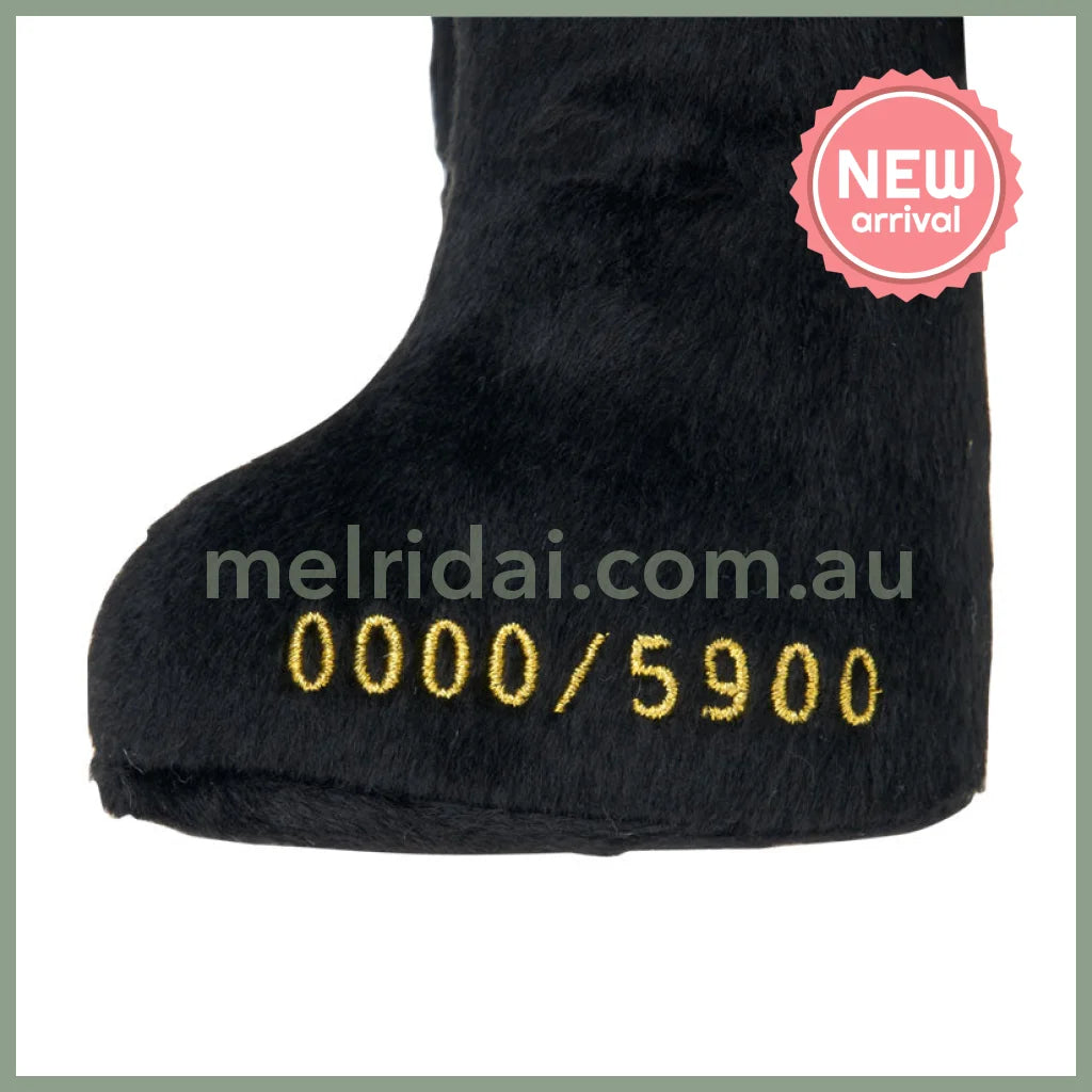 【Pre-order】SANRIO | Hello Kitty Limited Birthday Doll Plush Toy 280×165×450mm (Monochrome Girly Twin Coordinate)