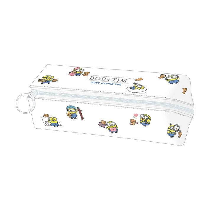 Minions | Turn Open Pen Case Bob & Tim Pouch H60 X W190 D60Mm / Tim//