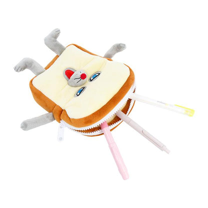 BREAD DOROBO | Reversible Pen Case Pouch 165×175×40mm (Bread Thief)