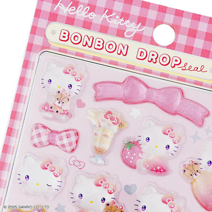 Bonbon Drop | Sanrio Hello Kitty Pink Seal 3D Sticker 95×170×5mm