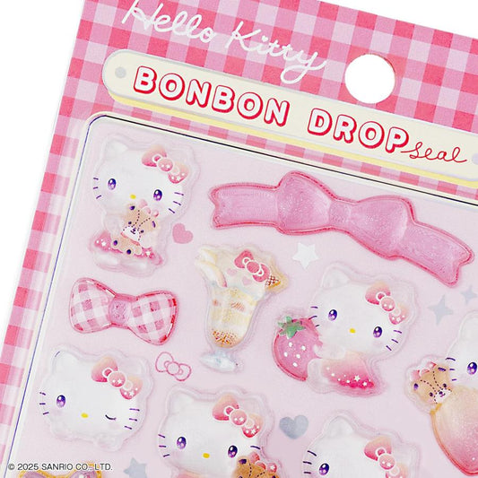 Bonbon Drop | Sanrio Hello Kitty Pink Seal 3D Sticker 95×170×5mm