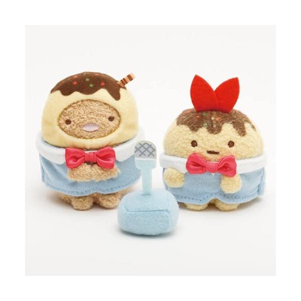 San-X | Sumikko Gurashi Fried Shrimp Tail & Tonkatsu Mini Tenori Plush //