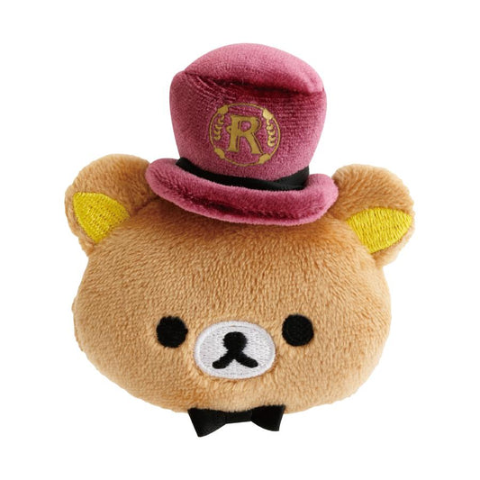 SAN-X | Rilakkuma Store Manger Limited Plush Badge 55×70×25mm (Tokyo Station)