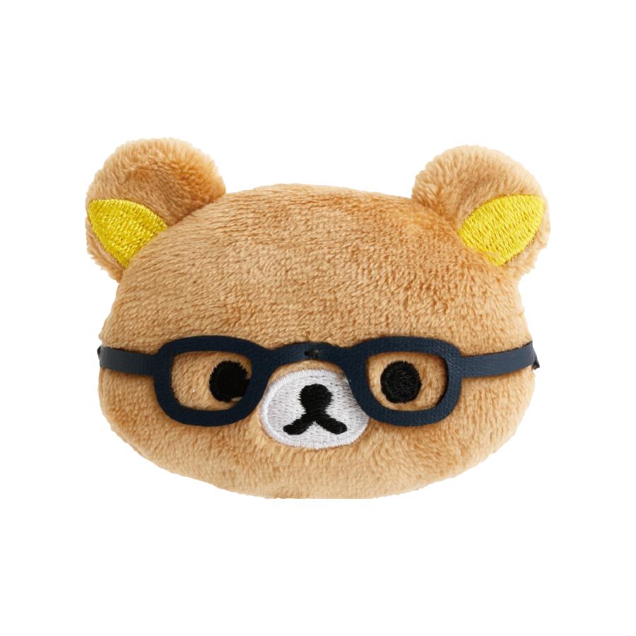 SAN-X | Rilakkuma Store Manger Limited Plush Badge 55×70×25mm (Kichijoji)