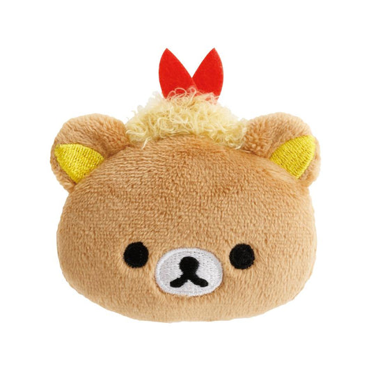 SAN-X | Rilakkuma Store Manger Limited Plush Badge 55×70×25mm (Nagoya Shrimp)