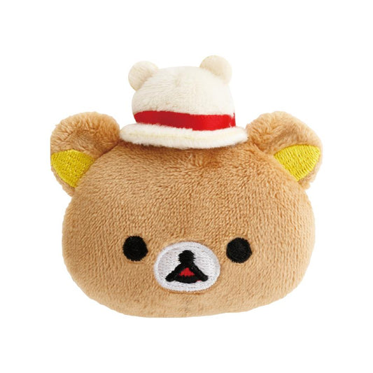 SAN-X | Rilakkuma Store Manger Limited Plush Badge 55×70×25mm (Lalaport Expocity)