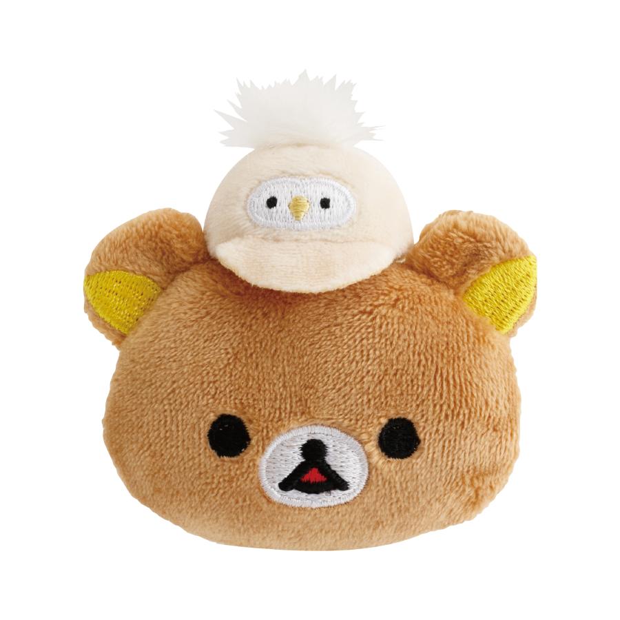 SAN-X | Rilakkuma Store Manger Limited Plush Badge 55×70×25mm (Ikebukuro Sunshine City)