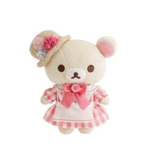 SAN-X | Rilakkuma Store Limited Korilakkuma Plush Toy Plush Doll 200×155×85mm (Flower Marches)