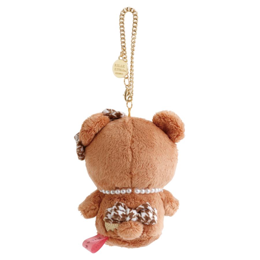 San-X x Maison de FLEUR | Chairoikoguma Keycha Bag Charm 115×85×65mm  (7th Collaboration)