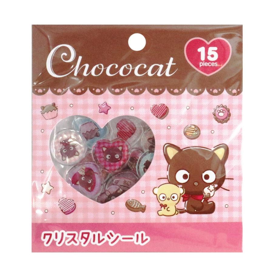 SANRIO | Chococat Crystal Sticker Musical Note 190×190×20mm