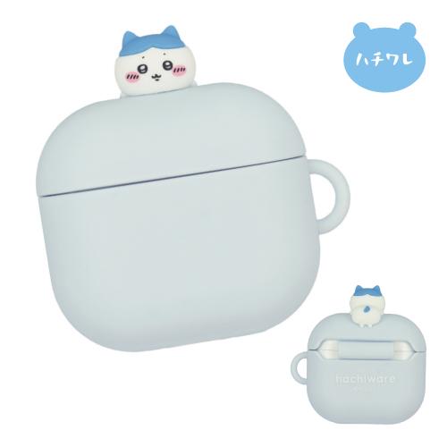 Gourmandies | Chiikawa Hachiware Compatible with AirPods 4 Silicone Case H71×W64×D29mm