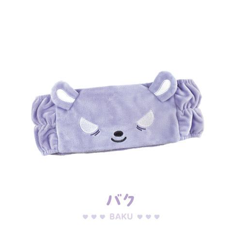 SANRIO | Soft and Fluffy Hairband Hair Band 2.0 x 17.0 x 16.9cm (Baku)
