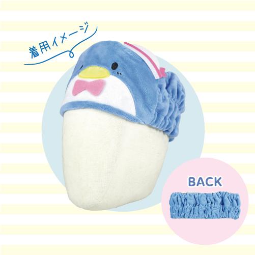 SANRIO | Soft and Fluffy Hairband Hair Band 2.0 x 17.0 x 16.9cm (Tuxedo Sam / Tuxedosam)