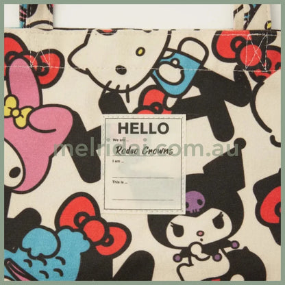 RODEO CROWNS x SANRIO | Canvas Tote Bag 42 x 37 x 60cm