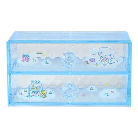 SANRIO | Cinnamoroll Stacking Chest Drawer 163×93×90mm (Relaxing)