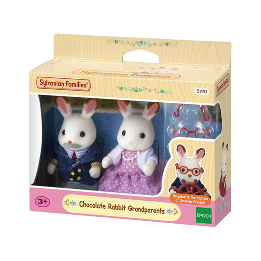 Sylvanian Families | Chocolate Rabbit Grandparents Set