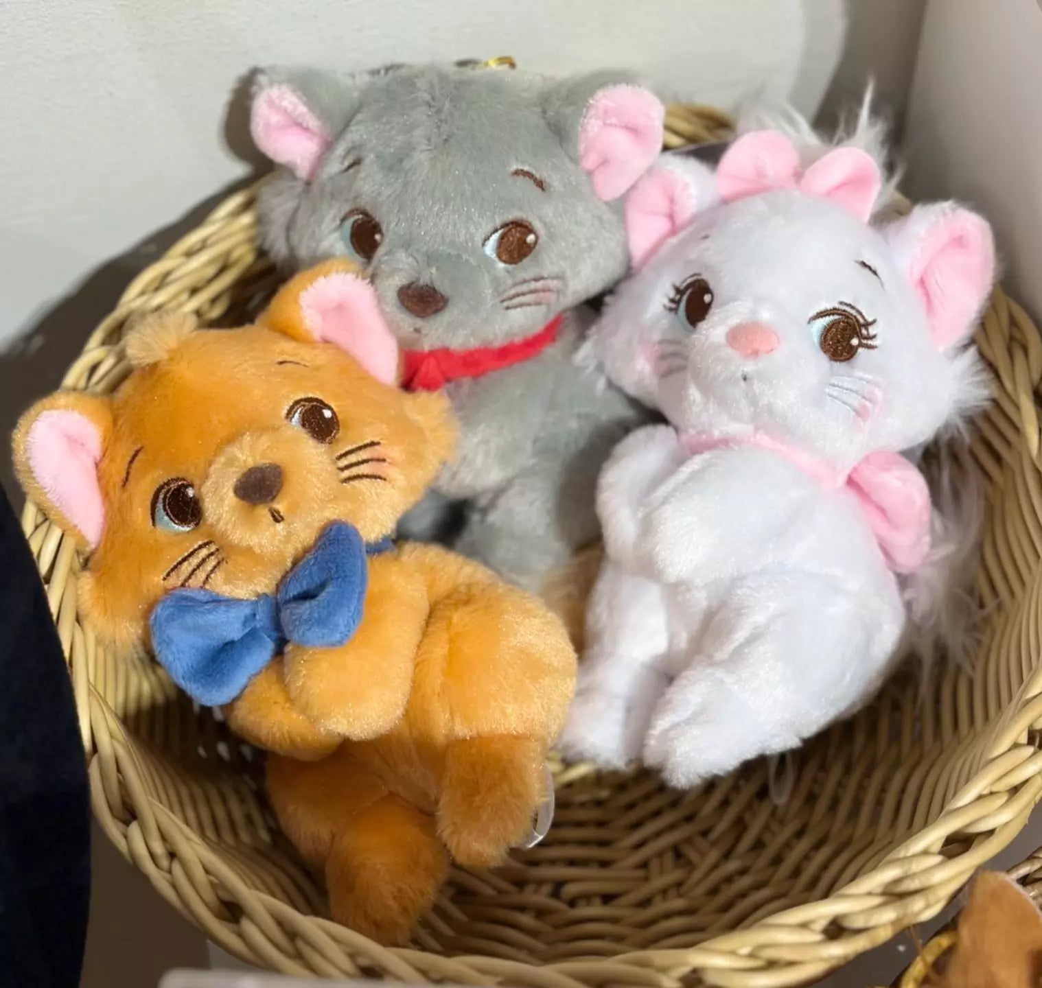 DISNEY | Aristocats Plush Keychain Mascot Holder Berlioz H14×W12×D10cm (DISNEY CAT DAY 2025)