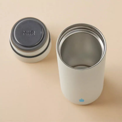 Blue Bottle Coffee | Miir 360 Traveler 16Oz (Fog Gray) 小蓝瓶咖啡 360旅行者 瓶盖按压 不锈钢保温杯（雾霾灰）
