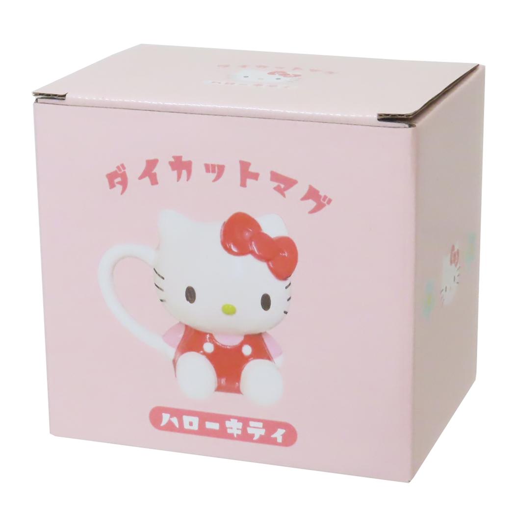Sanrio | Die-Cut Mug 110X100X80Mm (Hello Kitty) 日本三丽鸥 陶瓷马克杯 凯蒂猫造型