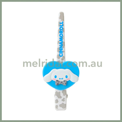 SABRIO | Cinnamoroll Long Hair Clip 45 x 20 x 125mm (Monotone Animal)