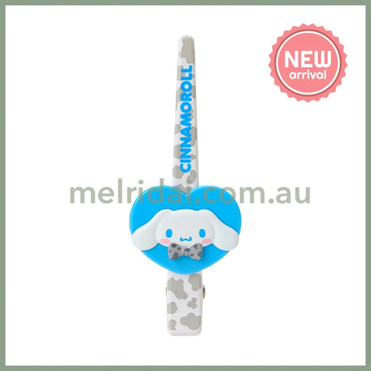 SABRIO | Cinnamoroll Long Hair Clip 45 x 20 x 125mm (Monotone Animal)