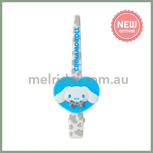 SABRIO | Cinnamoroll Long Hair Clip 45 x 20 x 125mm (Monotone Animal)