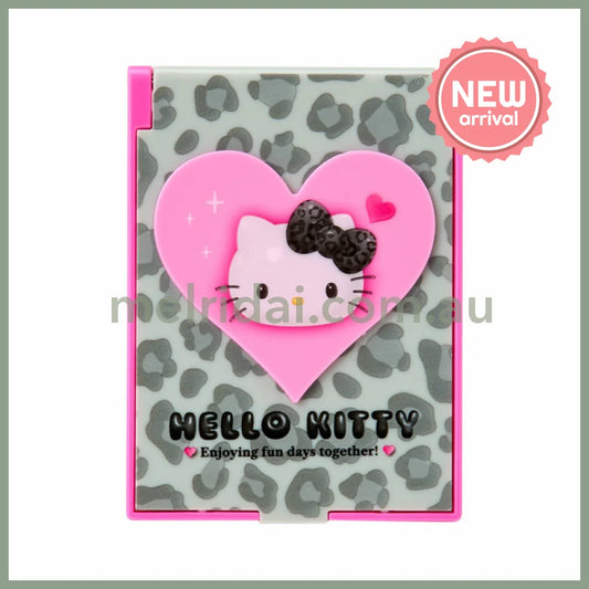 SABRIO | Hello Kitty Folding Mirror 70 x 8 x 90mm (Monotone Animal)