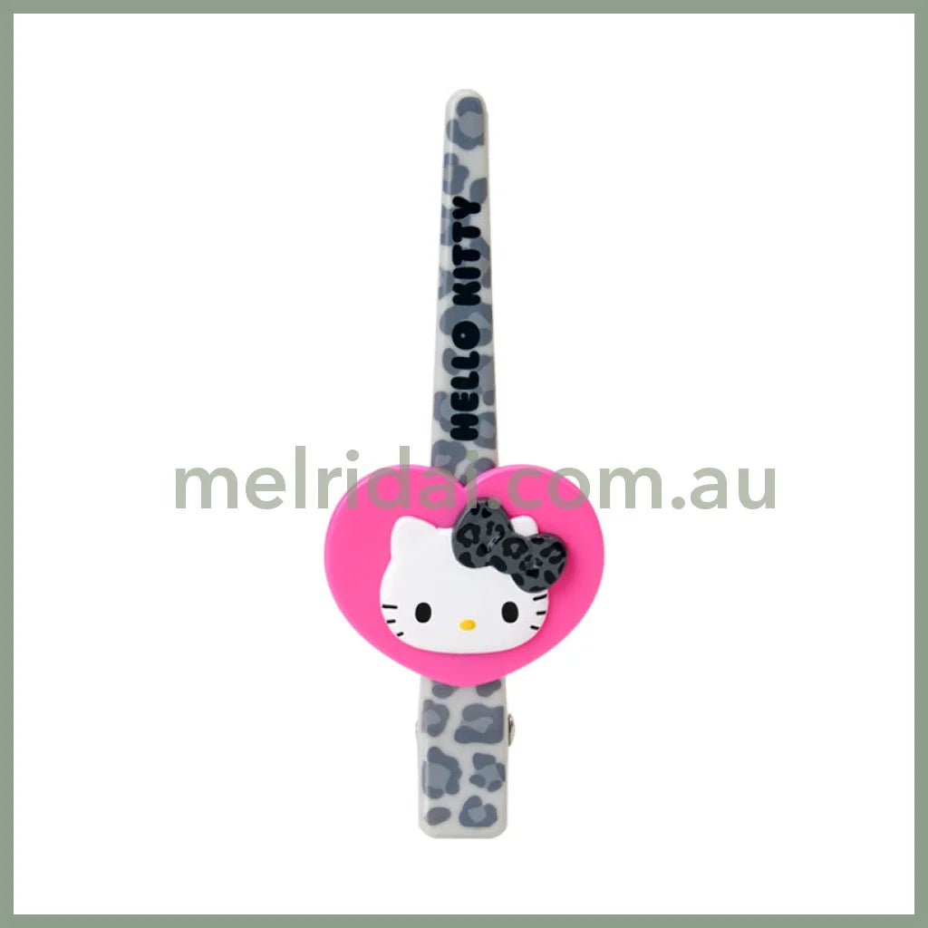 SABRIO | Hello Kitty Long Hair Clip 45 x 20 x 125mm (Monotone Animal)