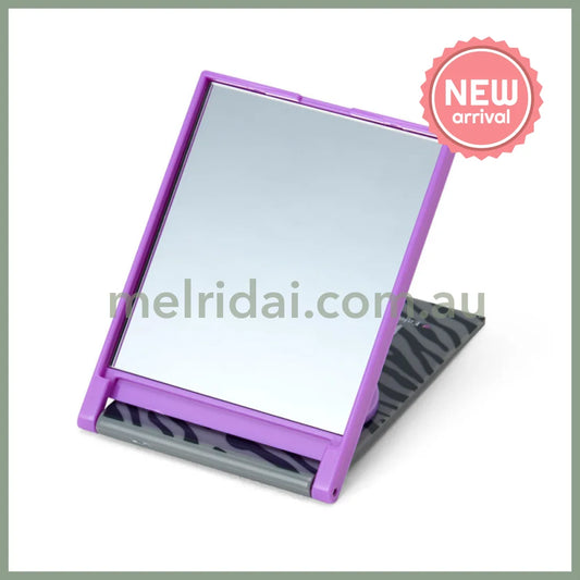 SABRIO | Kuromi Folding Mirror 70 x 8 x 90mm (Monotone Animal)