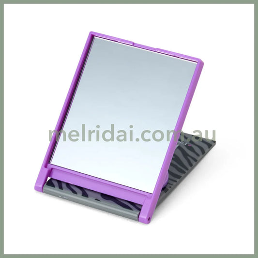 SABRIO | Kuromi Folding Mirror 70 x 8 x 90mm (Monotone Animal)