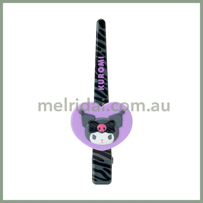 SABRIO | Kuromi Long Hair Clip 45 x 20 x 125mm (Monotone Animal)