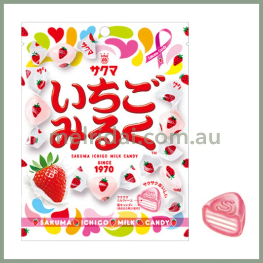 Sakuma | Confectionery Strawberry Miruku 83g