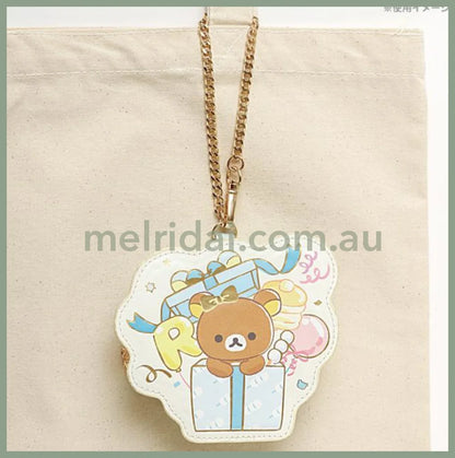 San-Xrilakkuma Nikoniko Happy For You Die-Cut Coin Case