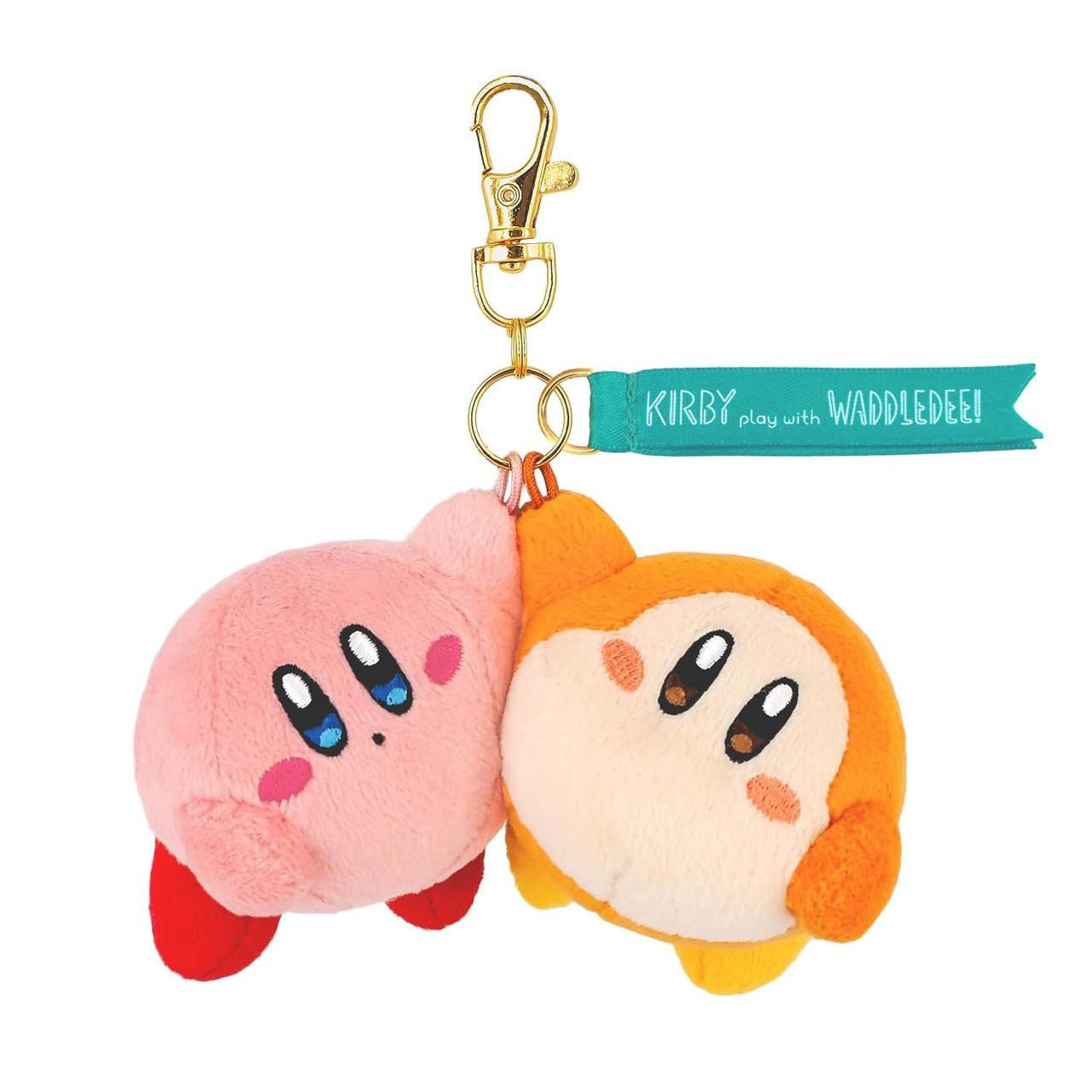 Kirby | Plush Keychain Mascot Keychain Bag Charm 120 × 75 × 70mm (Play with Waddle Dee)