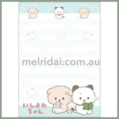 SAN-X | A6 Notepad Memo Pad 148 × 105mm (Ishiyowa-chan/Ishiyowachan Daily Life Looking)