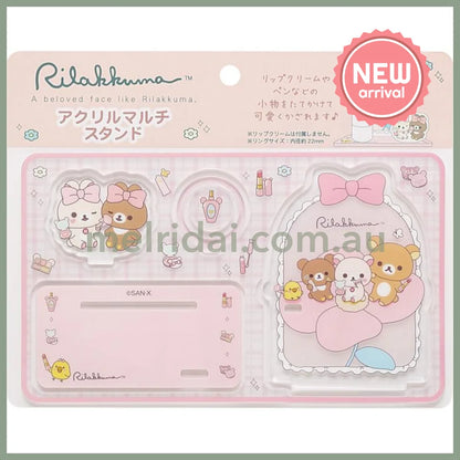 SAN-X | Acrylic Pen Stand 140×175mm (Makeup Rilakkuma)