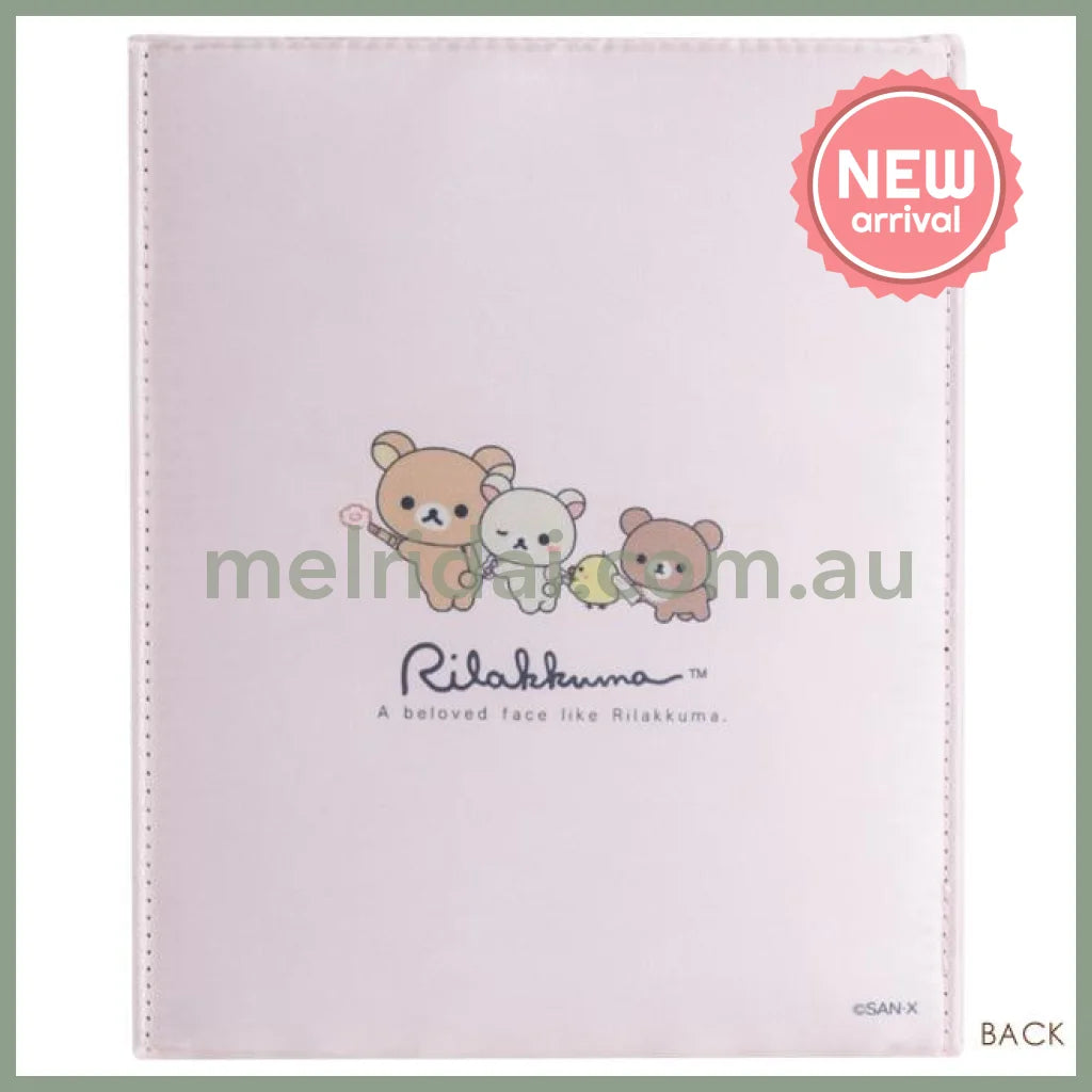 SAN-X | Folding Mirror Stand 170×140×10mm (Makeup Rilakkuma)