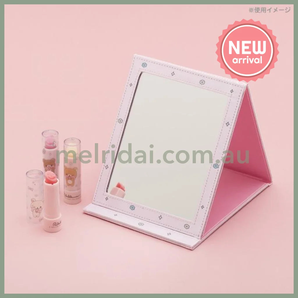 SAN-X | Folding Mirror Stand 170×140×10mm (Makeup Rilakkuma)