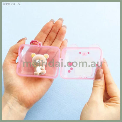 SAN-X | Gaming Rilakkuma Secret Mini Storage Case Keychain Blind Box 70×90×40mm (Rilakkuma Gaming Pixel Art)