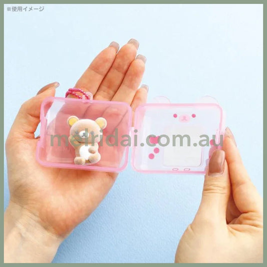 SAN-X | Gaming Rilakkuma Secret Mini Storage Case Keychain Blind Box 70×90×40mm (Rilakkuma Gaming Pixel Art)