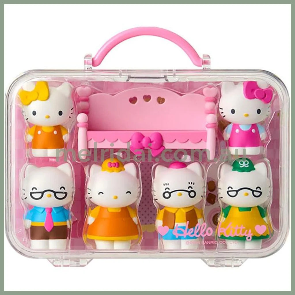 San-X | Hello Kitty Mascot Doll Set Play 17.5×5×12Cm