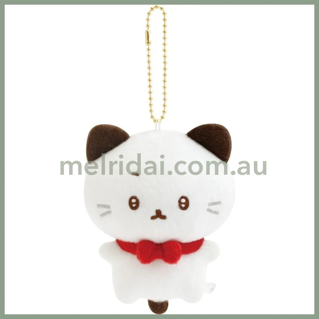 SAN-X | Ishitsuyo-chan Hanging Plush Keychain Mascot Holder Bag Charm 100×85×70mm (Junior Chan Appears)