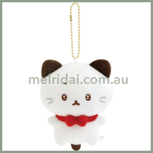 SAN-X | Ishitsuyo-chan Hanging Plush Keychain Mascot Holder Bag Charm 100×85×70mm (Junior Chan Appears)