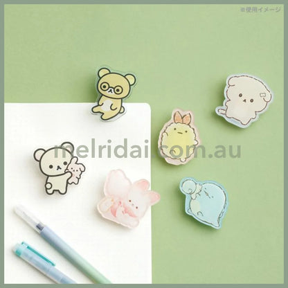 SAN-X | Ishiyowa-chan Acrylic Clip Mascot 85×70mm (Junior Chan Appears)
