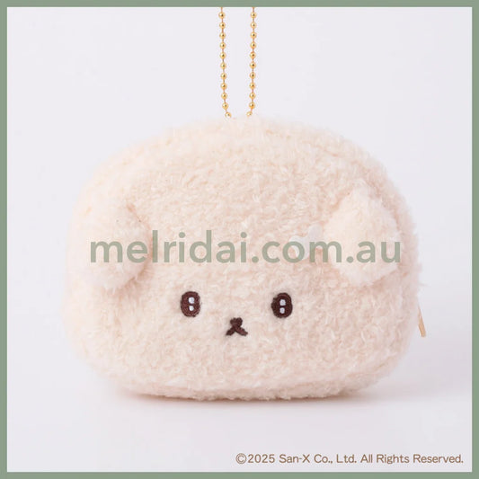 SAN-X | Ishiyowa-chan/Ishiyowachan Plush Pouch with Ballchain H120×W100×D30mm