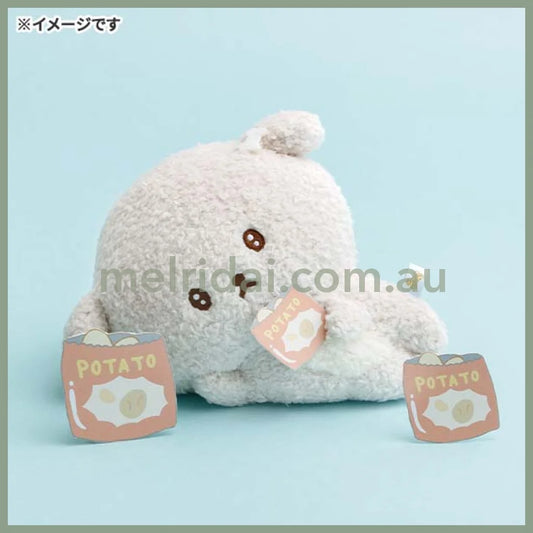SAN-X | Ishiyowa-chan Laying Down Plush Toy 135×190×110mm (Junior Chan Appears)