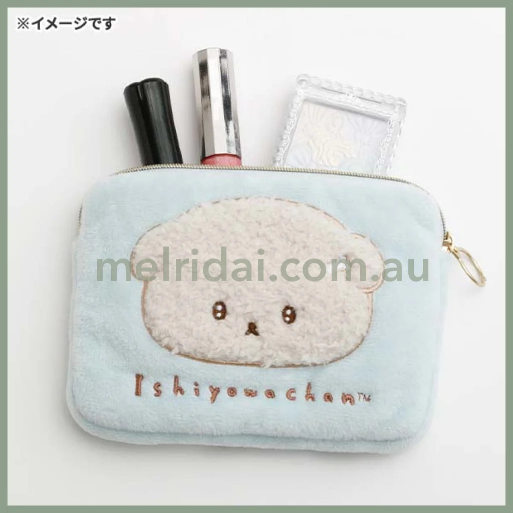 SAN-X | Ishiyowa-chan Pouch & Tissue Case 110×150×30mm (Junior Chan Appears)