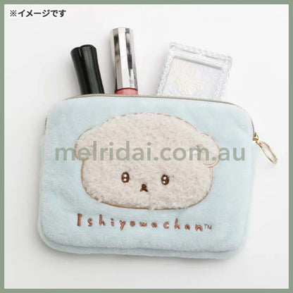 SAN-X | Ishiyowa-chan Pouch & Tissue Case 110×150×30mm (Junior Chan Appears)