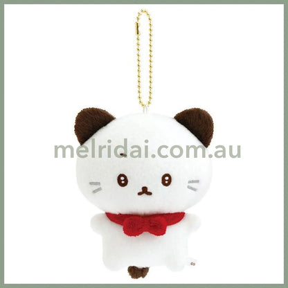 SAN-X | Ishiyowachan Mascot Holder Plush Keychain 100×85×70mm (Ishitsuyo-chan / Daily Life Looking)